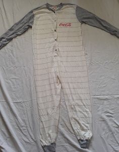 Coca Cola footless onesie